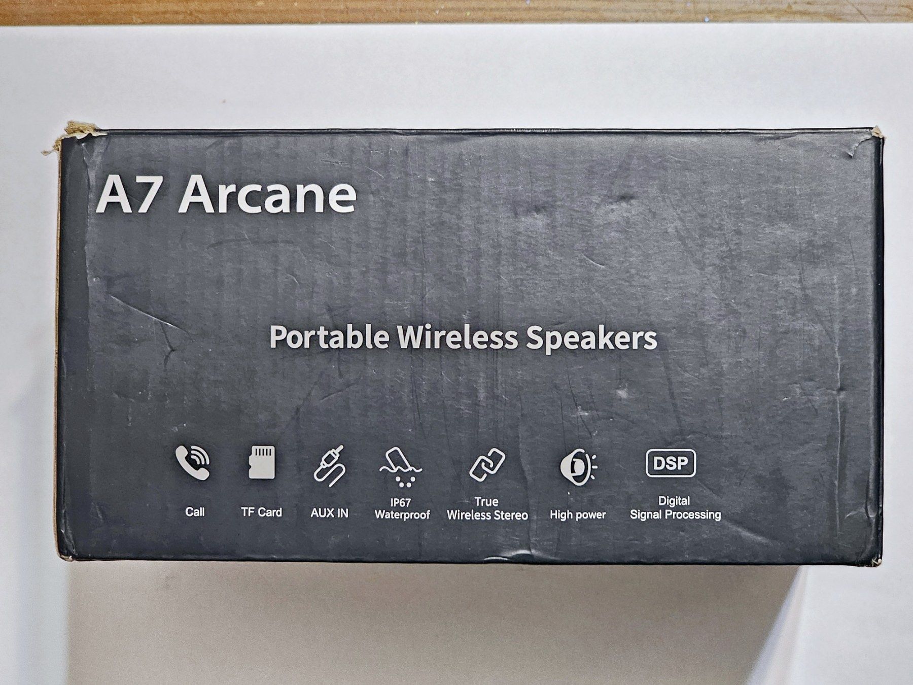 Колонка блютуз A7 Arcane з RGB підсвіткою