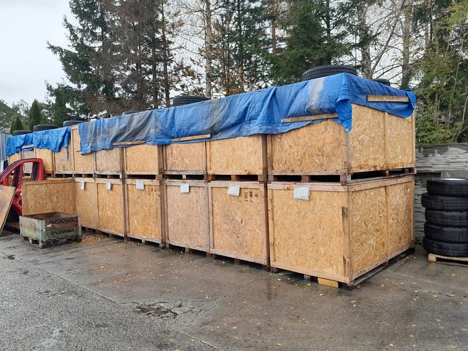 Skrzynie transportowe OSB 240x120x120
