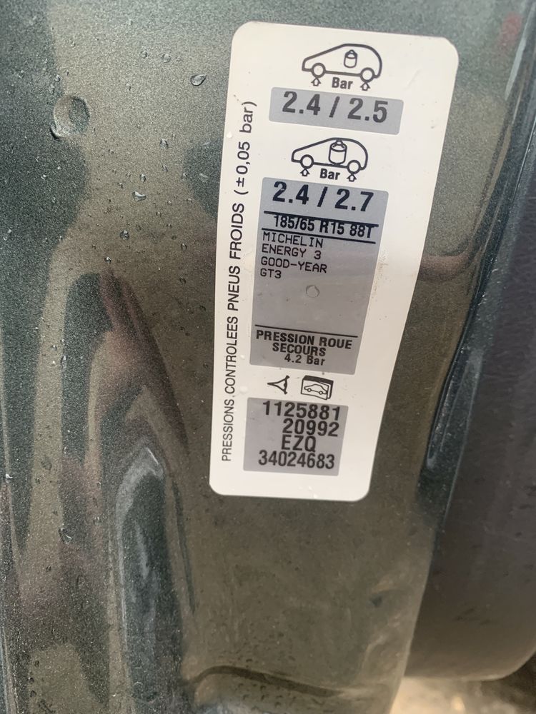Peugeot 207 kombi drzwi maska klapa deska konsola EZQ