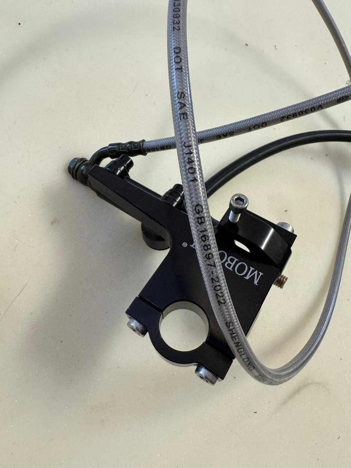 Hamulec na kciuk Thumb Brake motocyklowy, pit bike