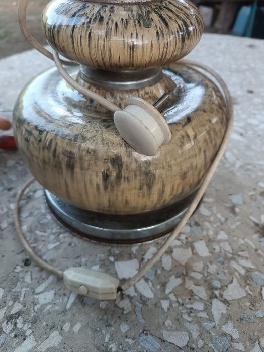 Candeeiro sem abajur, vintage