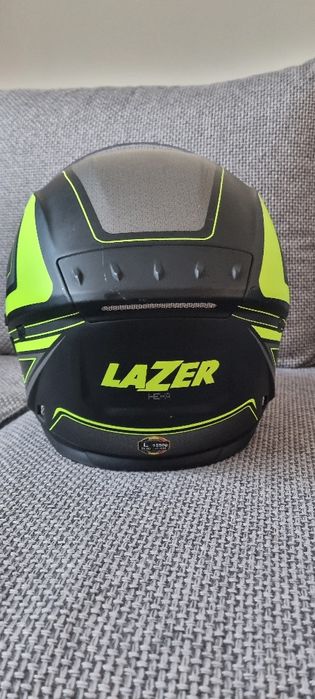 Kask motocyklowy Lazer Rafale + rękawice motocyklowe