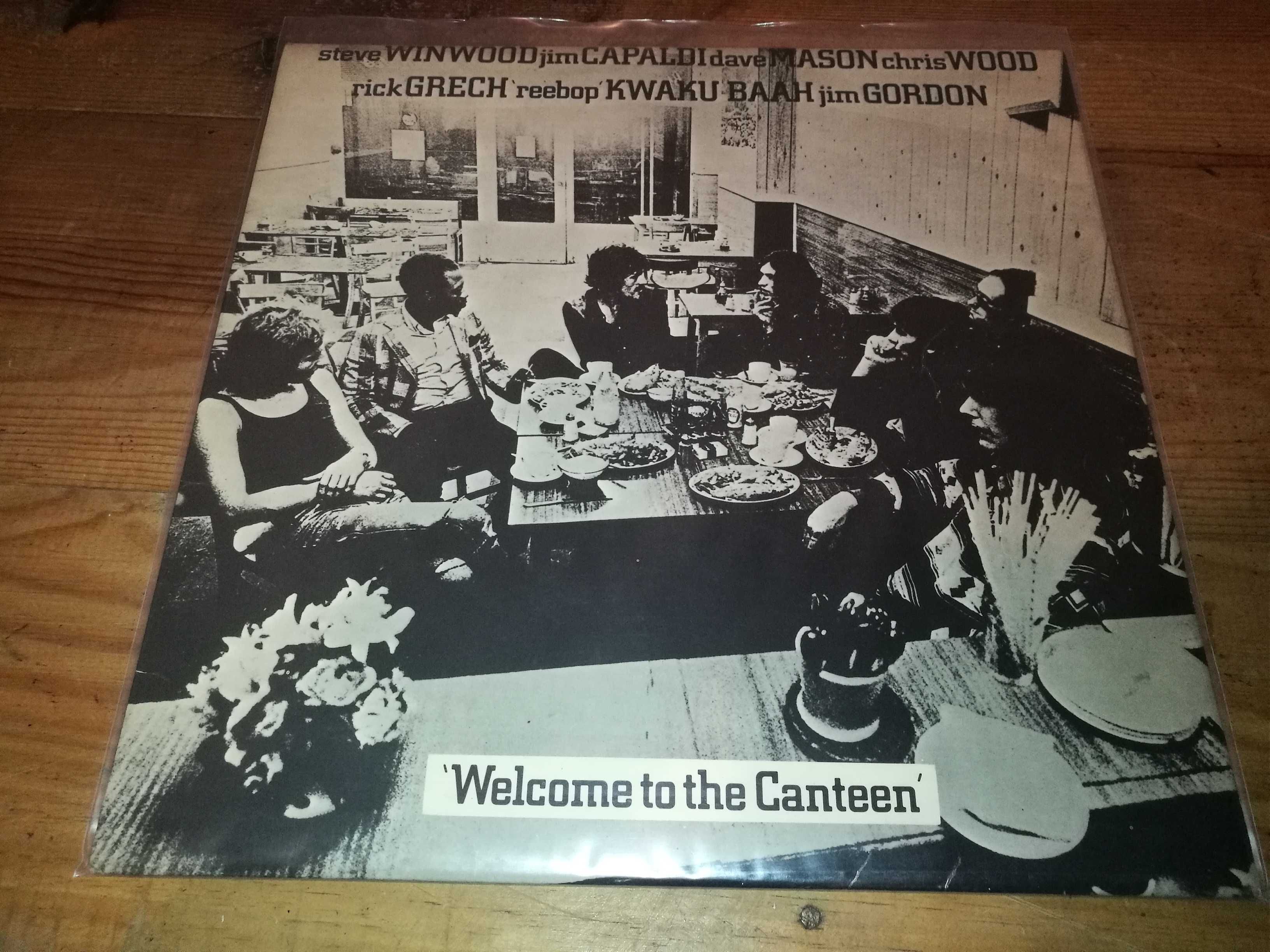 TRAFFIC (PROG/BLUES ROCK) - Welcome To The   Canteen (Ed ING-1971)LP