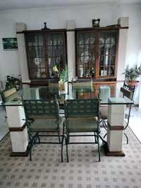 Mesa de vidro para venda