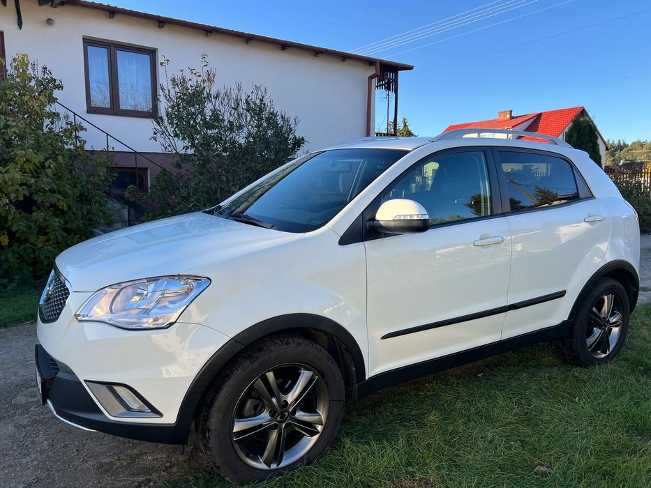 SsangYong/KGM Korando automatyczna skrzynia biegów, skórzana tapicerka, niski przebieg