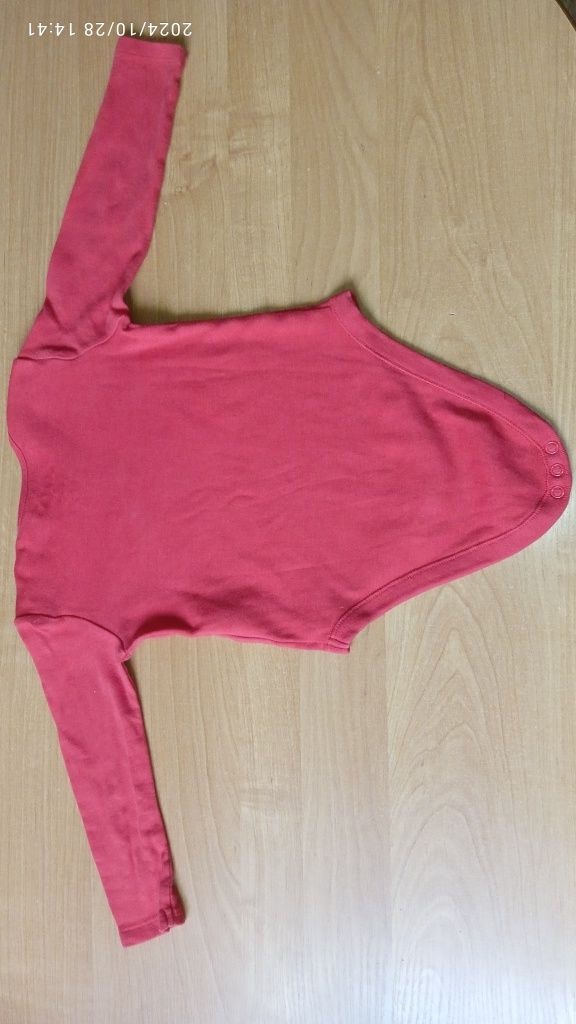 F&F świąteczne, bawełniane body 86 cm