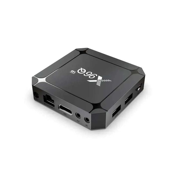 Новая 2К настроенная андроид 14 смарт приставка x96q 2/16 5 ГГц BT5.4