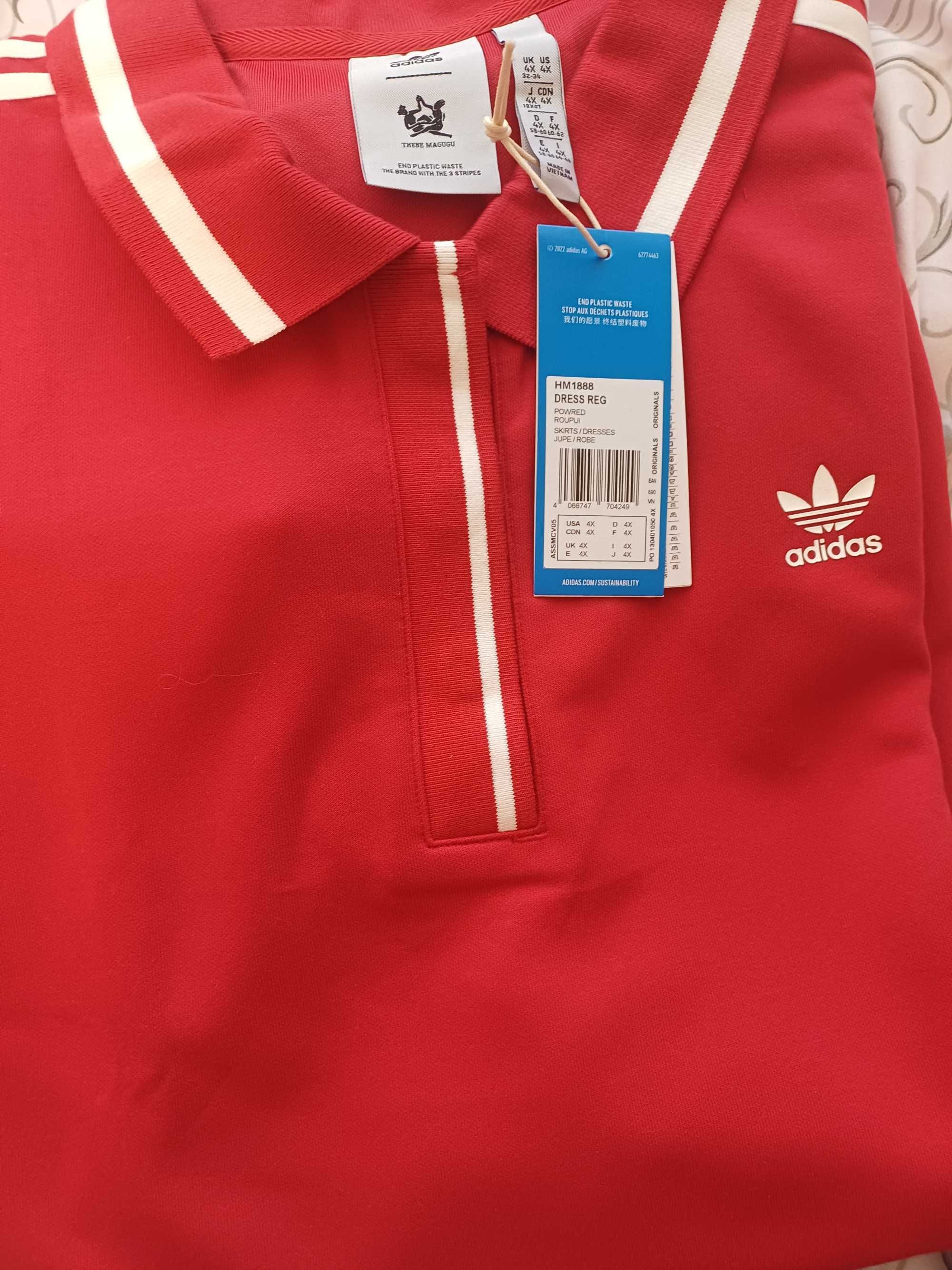 Сукня плаття поло adidas оригінал нова з біркою розмір 4х ,заміри в оп