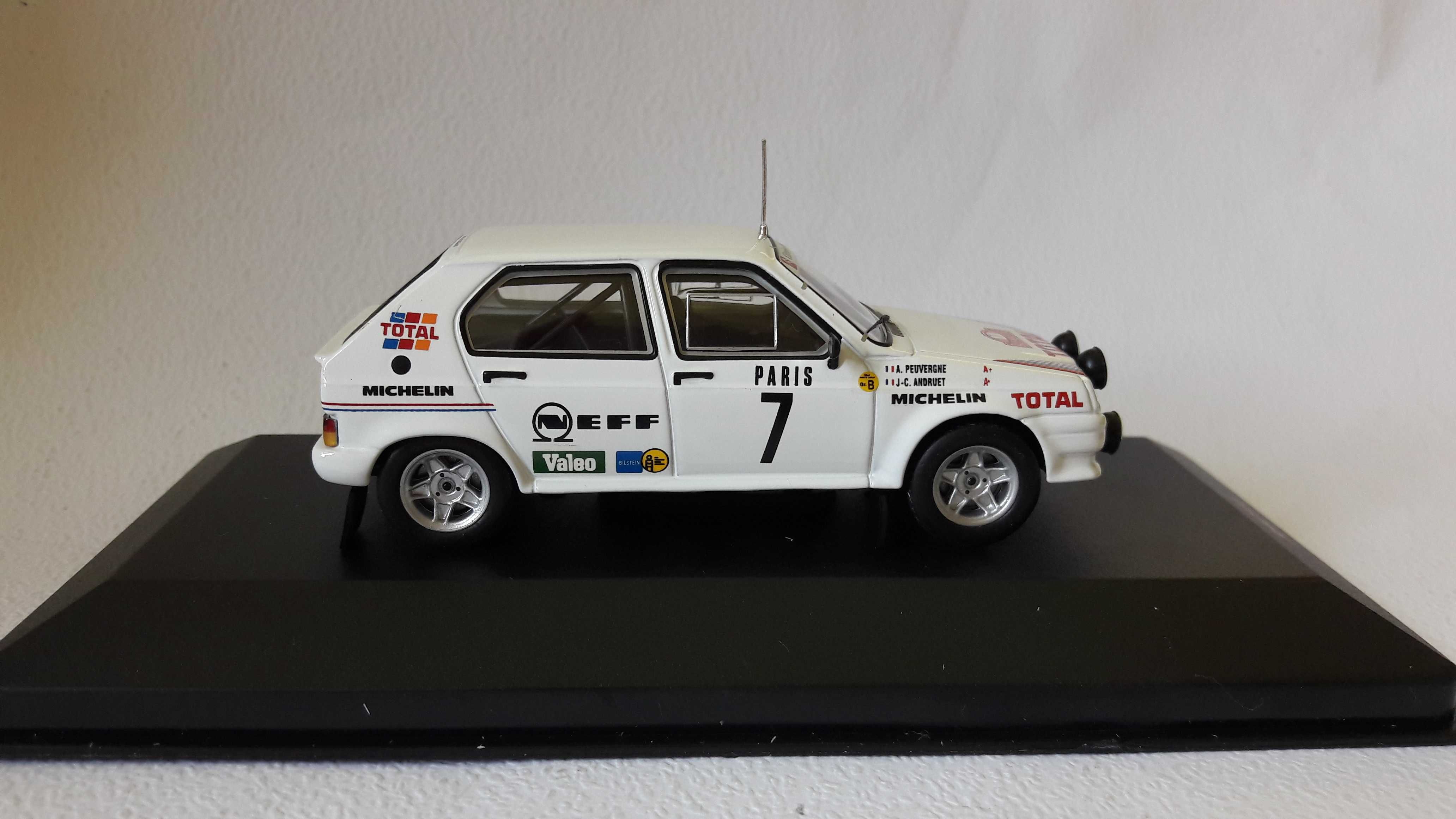 Коллекционная модель IXO Citroën Visa 1000 Pistes 1985, 1/43