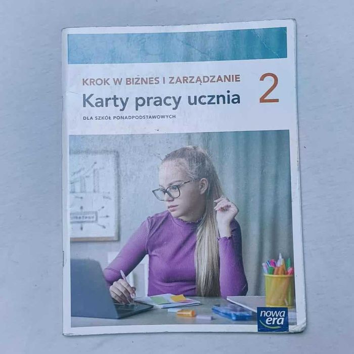 Krok w Biznes I Zarządzanie LO 2 2024  Ćwiczenia.