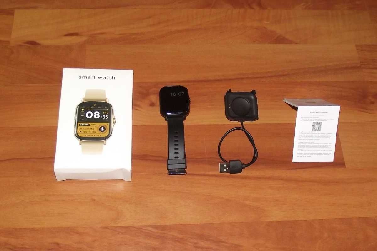Efektowny smartwatch Y13 z ekranem 1,83" stan IDEALNY!