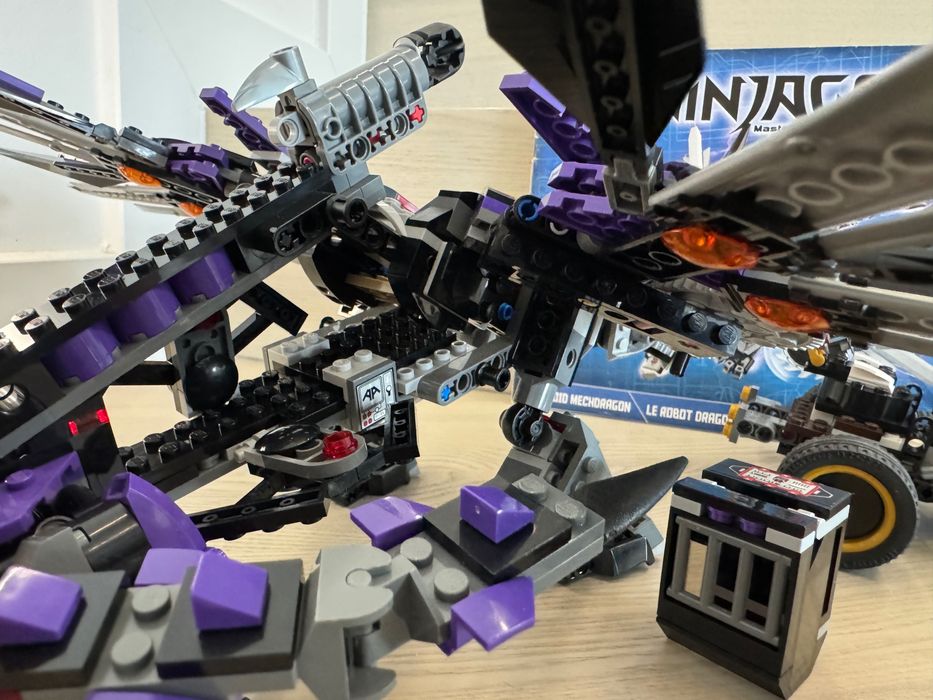 Aktualne. UNIKAT! LEGO Ninjago 70725 Smok Nindroid KOMPLET