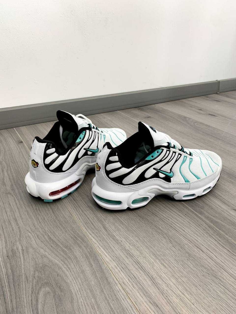 (БЕЗ ПЕРЕДОПЛАТИ) Nіke Air Max Plus TN Tiffany  найк аір макс тн білі