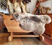 Skóra Owcza Premium Skóry Owcze Naturalne 100 - 110 Cm Duże XL