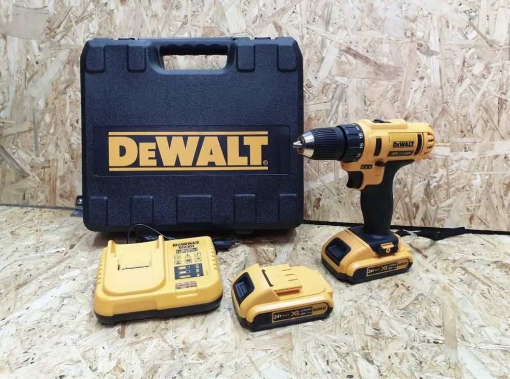 Акумуляторний шуруповерт Dewalt 24B c DFR