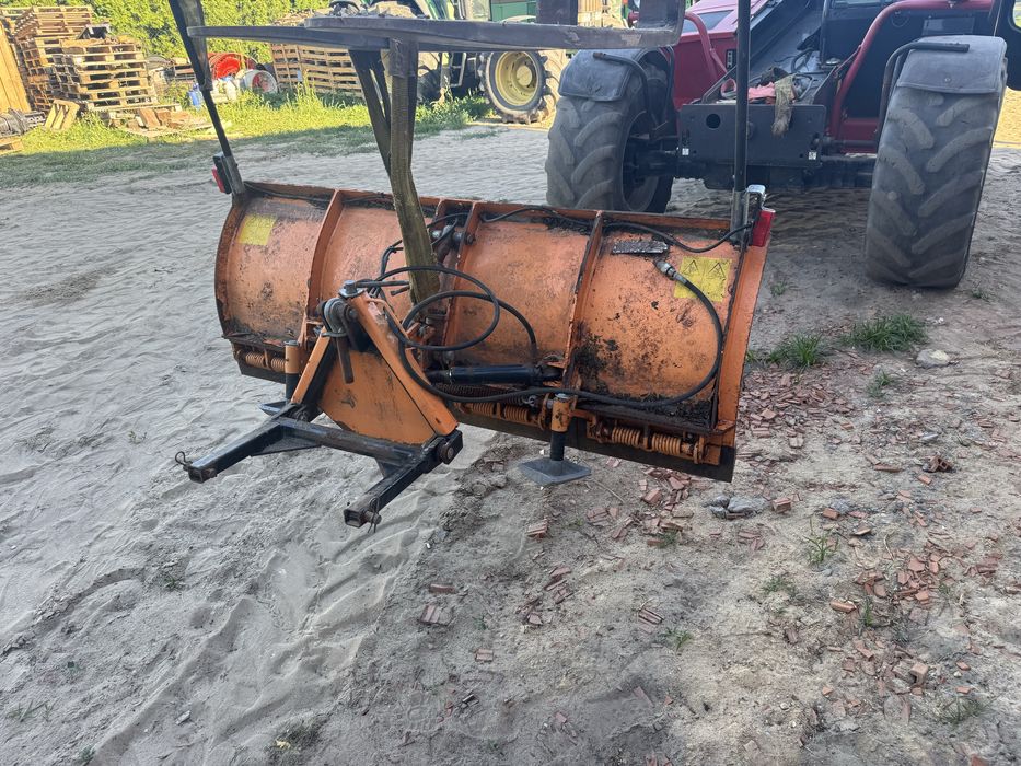 Pług do śniegu do odśnieżania Wiedenmann do kubota iseki yanmar tym