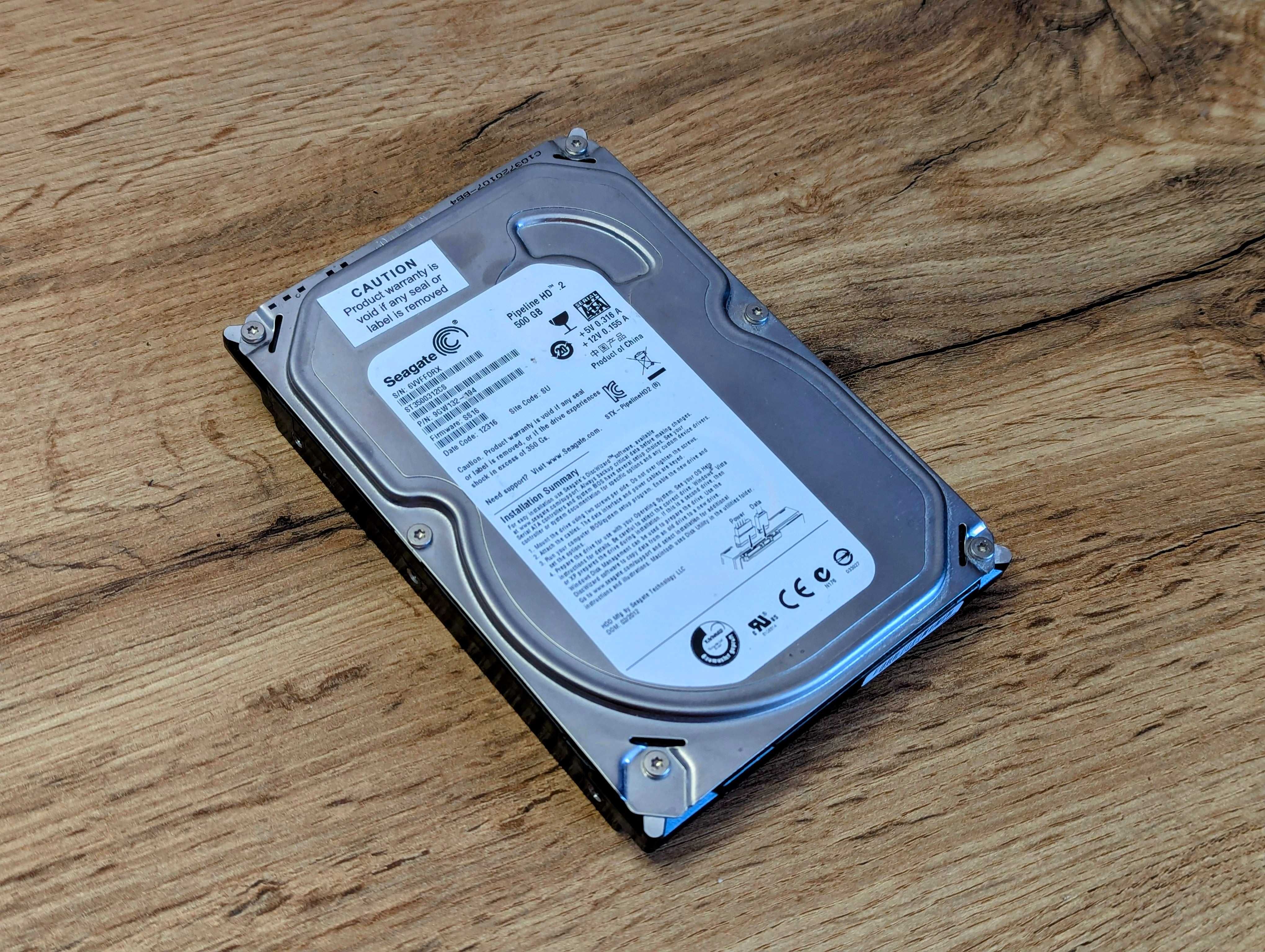 Жесткий диск Seagate Pipeline HD 500GB 3.5 SATA II