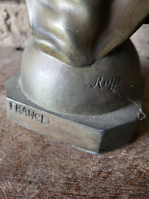 Francuska figurka Cynkal Pan Jezus Zbawiciel