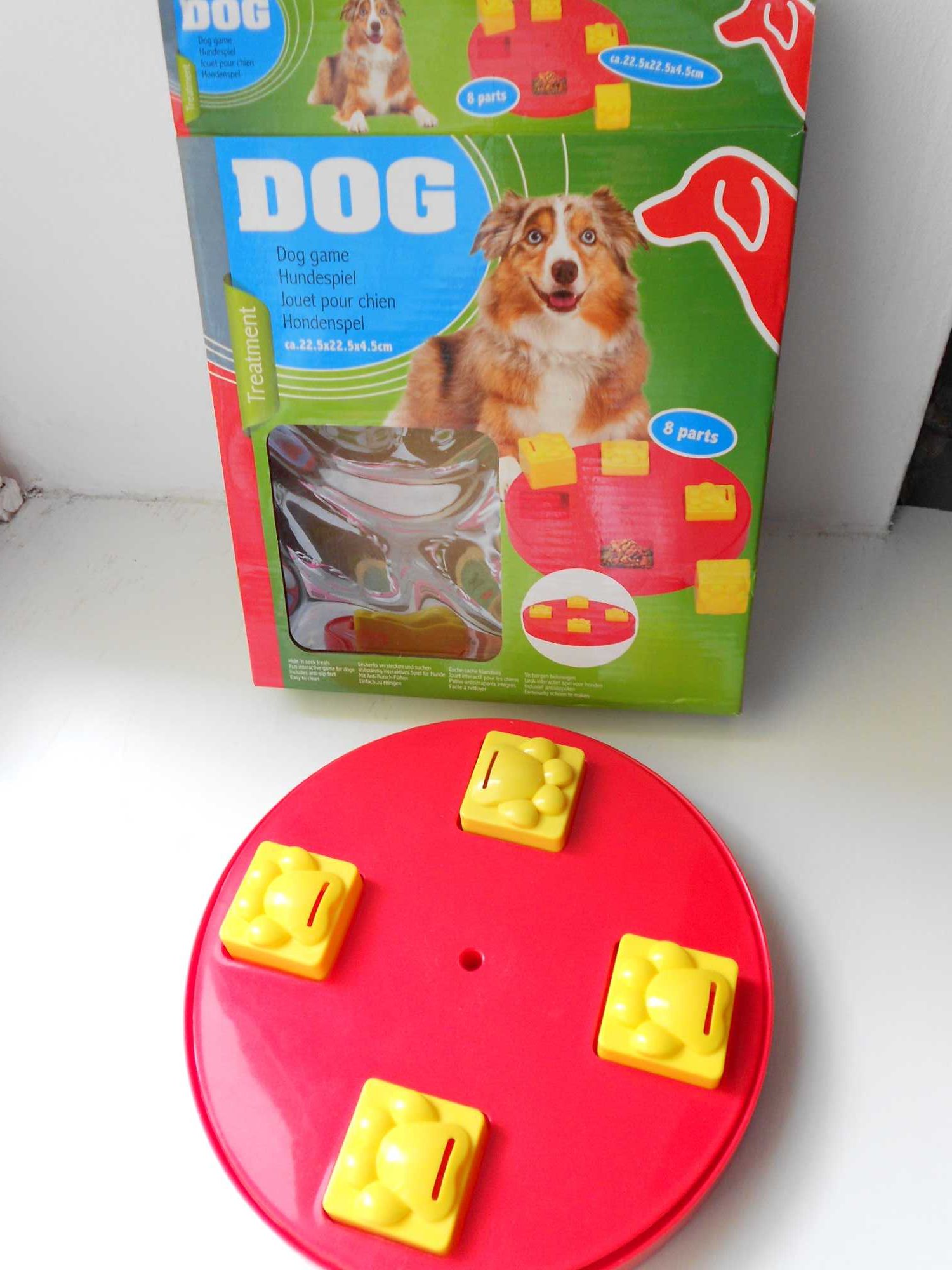 Zabawka edukacyjna gra treningowa węchowa dla psa