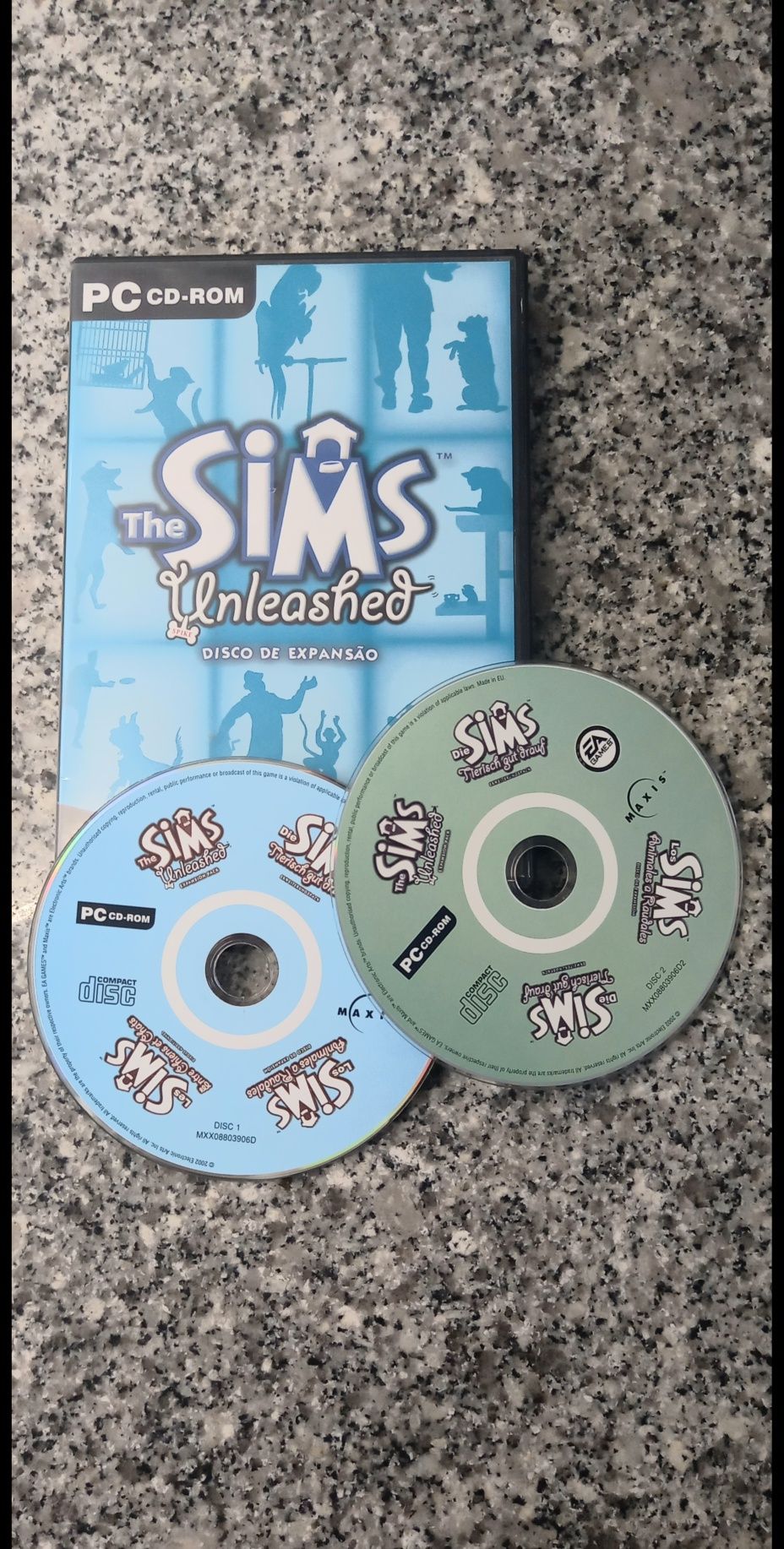 THE SIMS (Makin'Magic) 2discos  e   THE SIMS (Unleashead) 2 discos