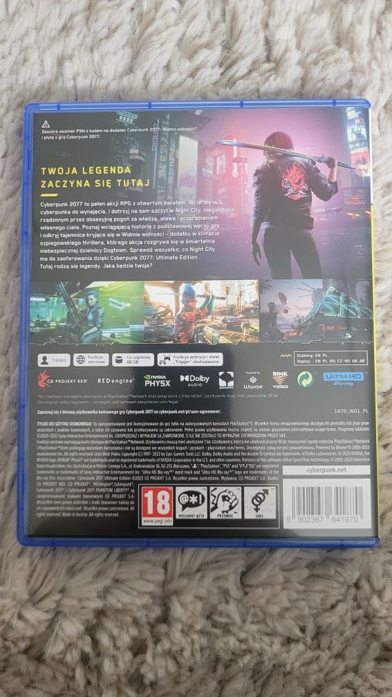 Cyberpunk 2077 Ultimate Edition PS5