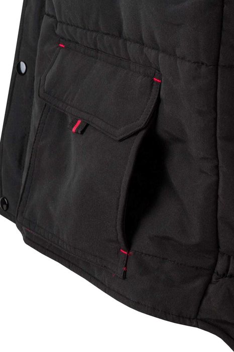 Colete alcochoado bicolor