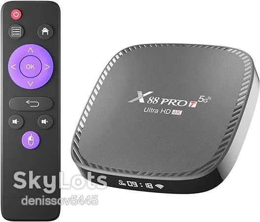 ТВ приставка X88 PRO T Android 10.0 H313 4K Smart TV Box 2GB+16GB