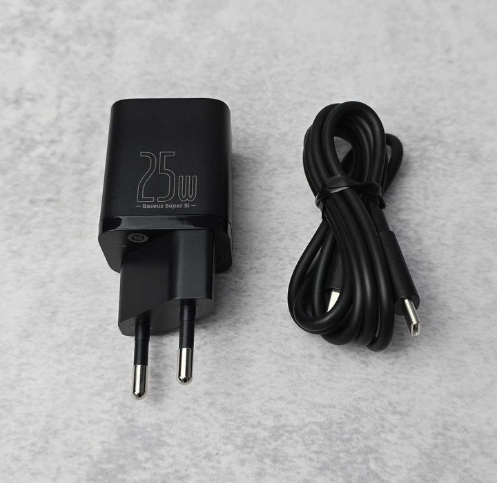 Мережевий зарядний пристрій Baseus Super Si 25W With cable Type-C NEW