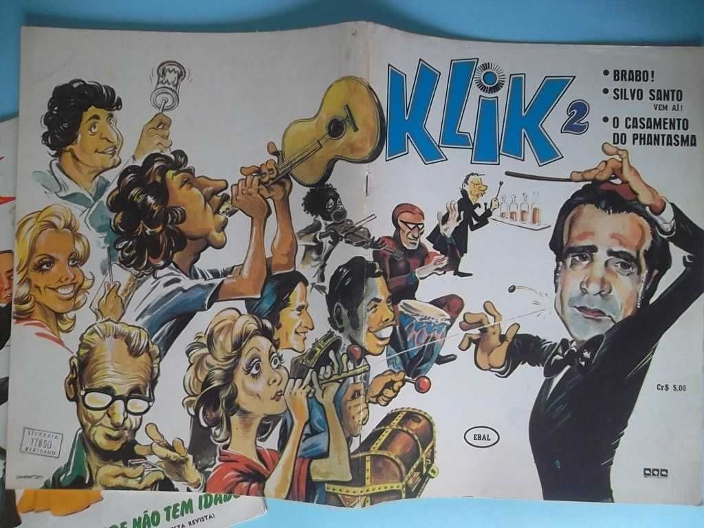 "KLIK" Revista de BD humorística da EBAL