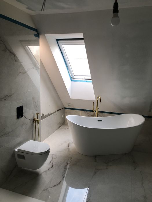 Kompleksowe remonty łazienek, sufity I zabudowy GK