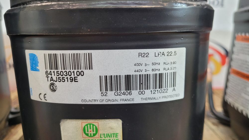 Компрессор TECUMSEH R-22 (380V)