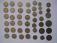 Moedas americanas de dollars