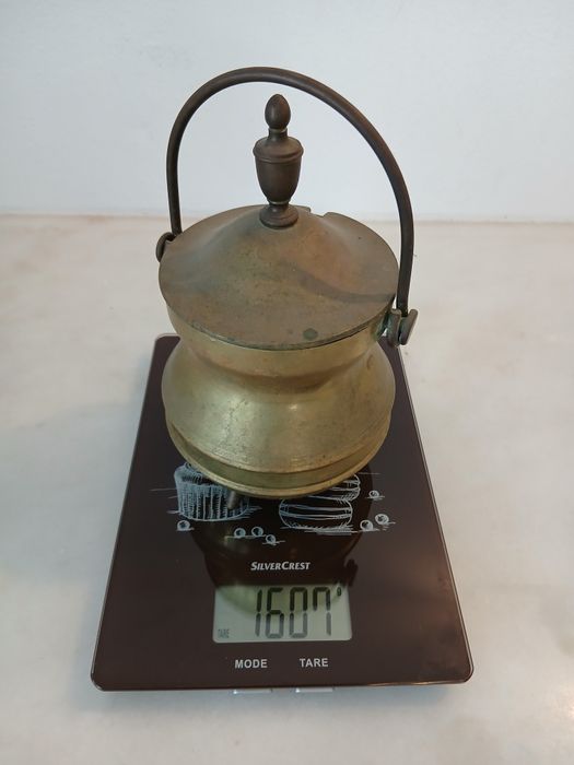 Caldeirão Acendedor de fogo latão cobre