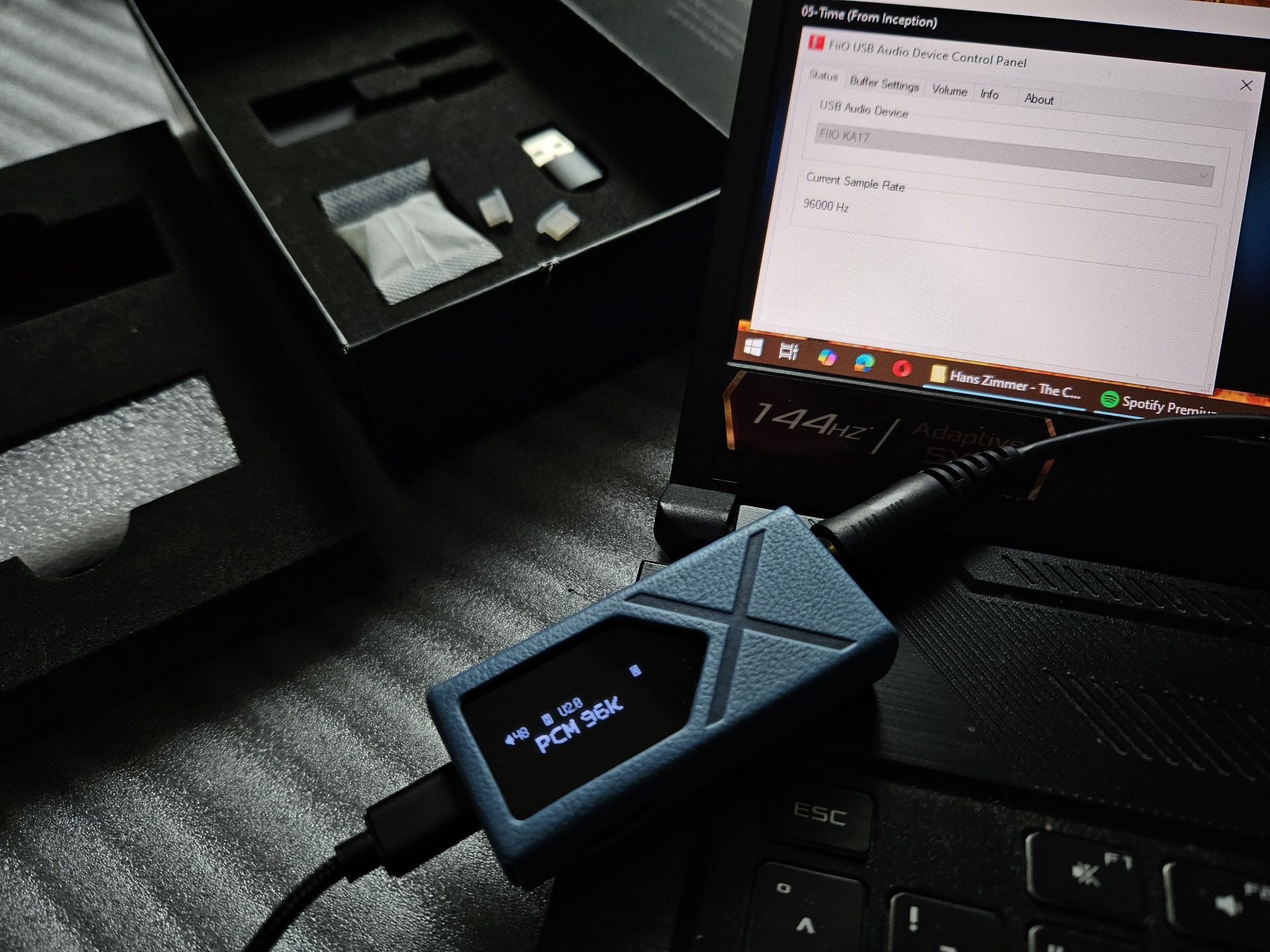 Fiio KA17 ЦАП підсилювач навушників dac amp усилитель
