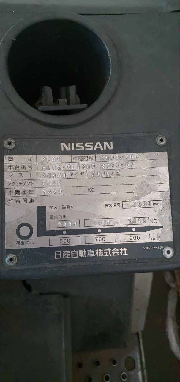 Погрузчик Nissan 2т, кара , навантажувач