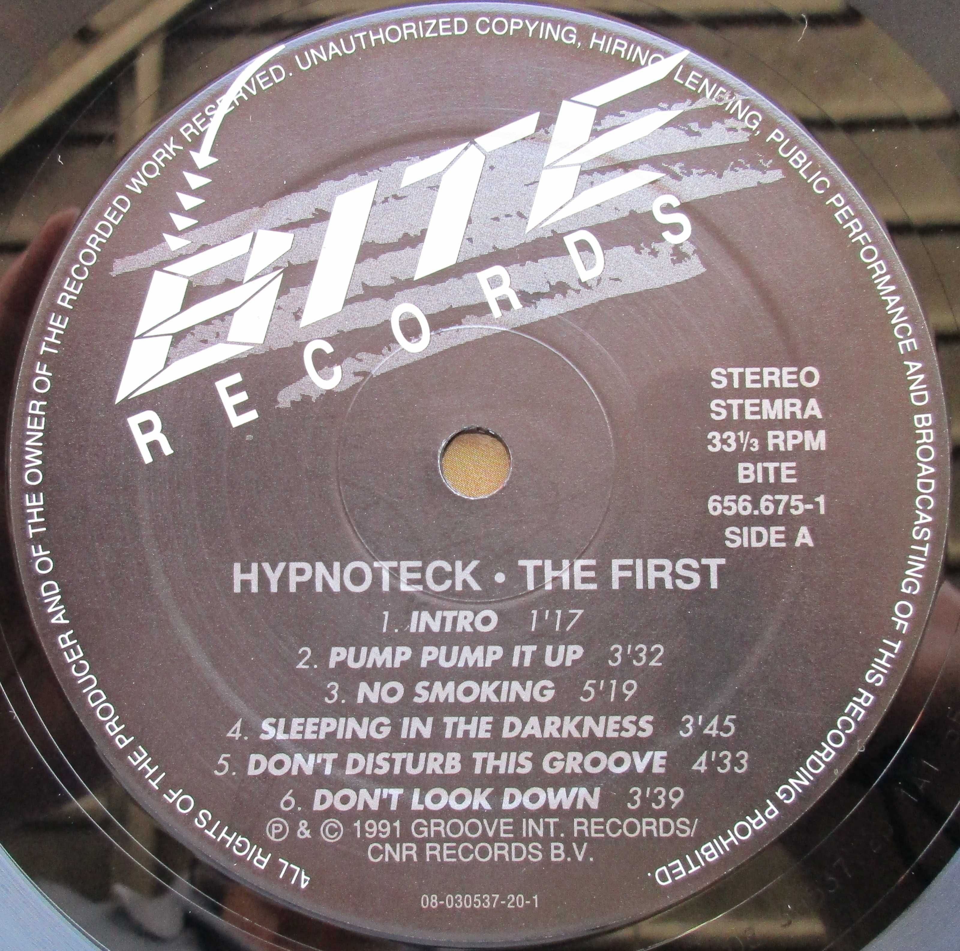 Hypnoteck - - - - - The First - - - - - LP