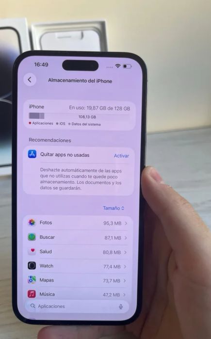 Iphone 14 pro max de 128 gb