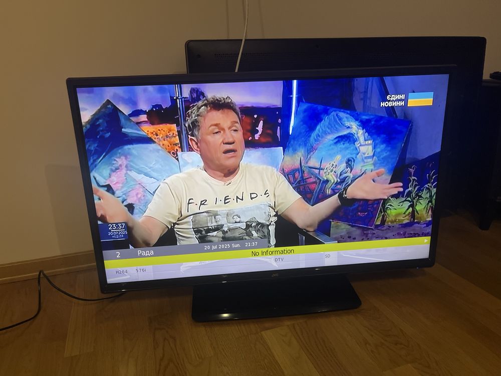 Full Hd LCD телевізор 40" JVC LT-40E71(А) з Т2