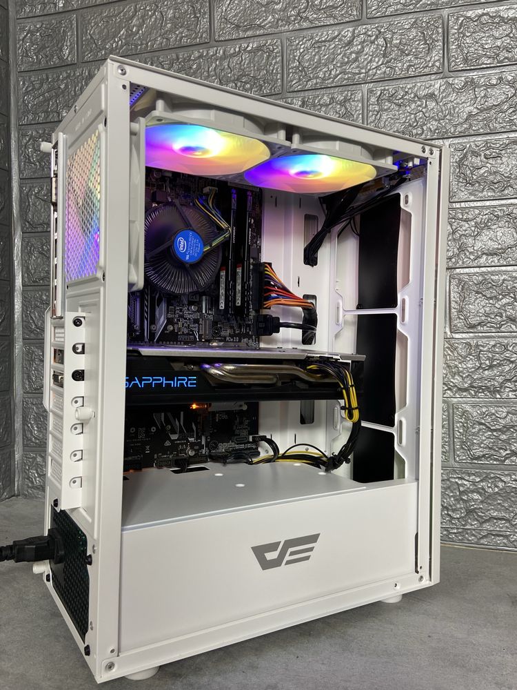 Игровой компьютер,ПК(i5-7600K,DDR4 16GB,RX 580 8GB,SSD 240Gb,HDD 1TB)