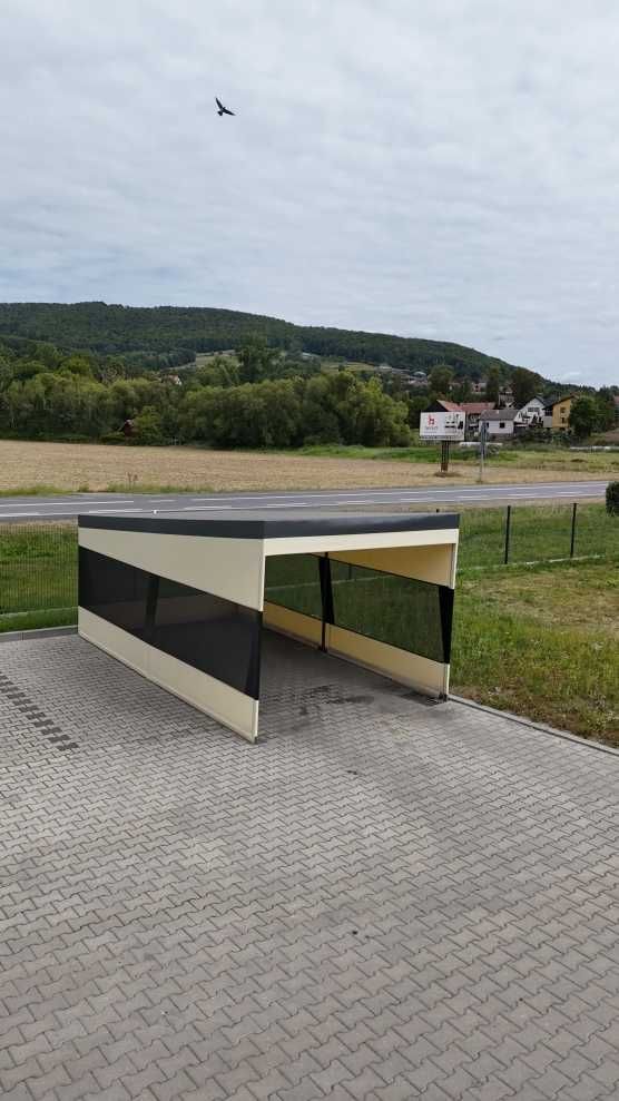 Wiata samochodowa CARPORT- Stabilna konstrukcja - Zadaszenie - Garaż