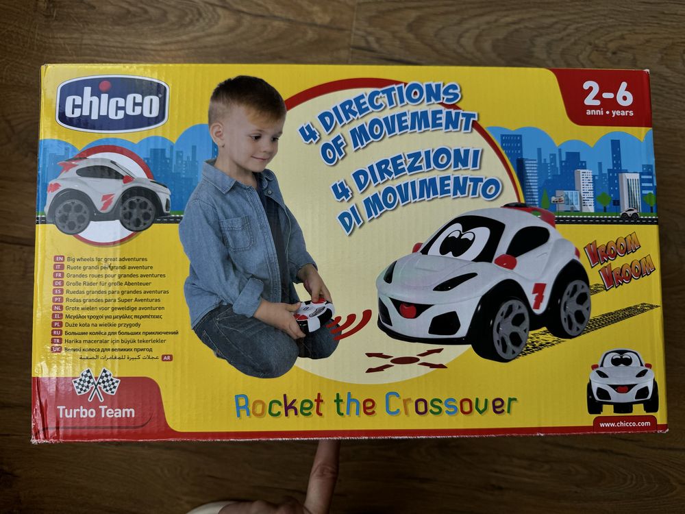 Машинка на радиоуправлении chicco 2+