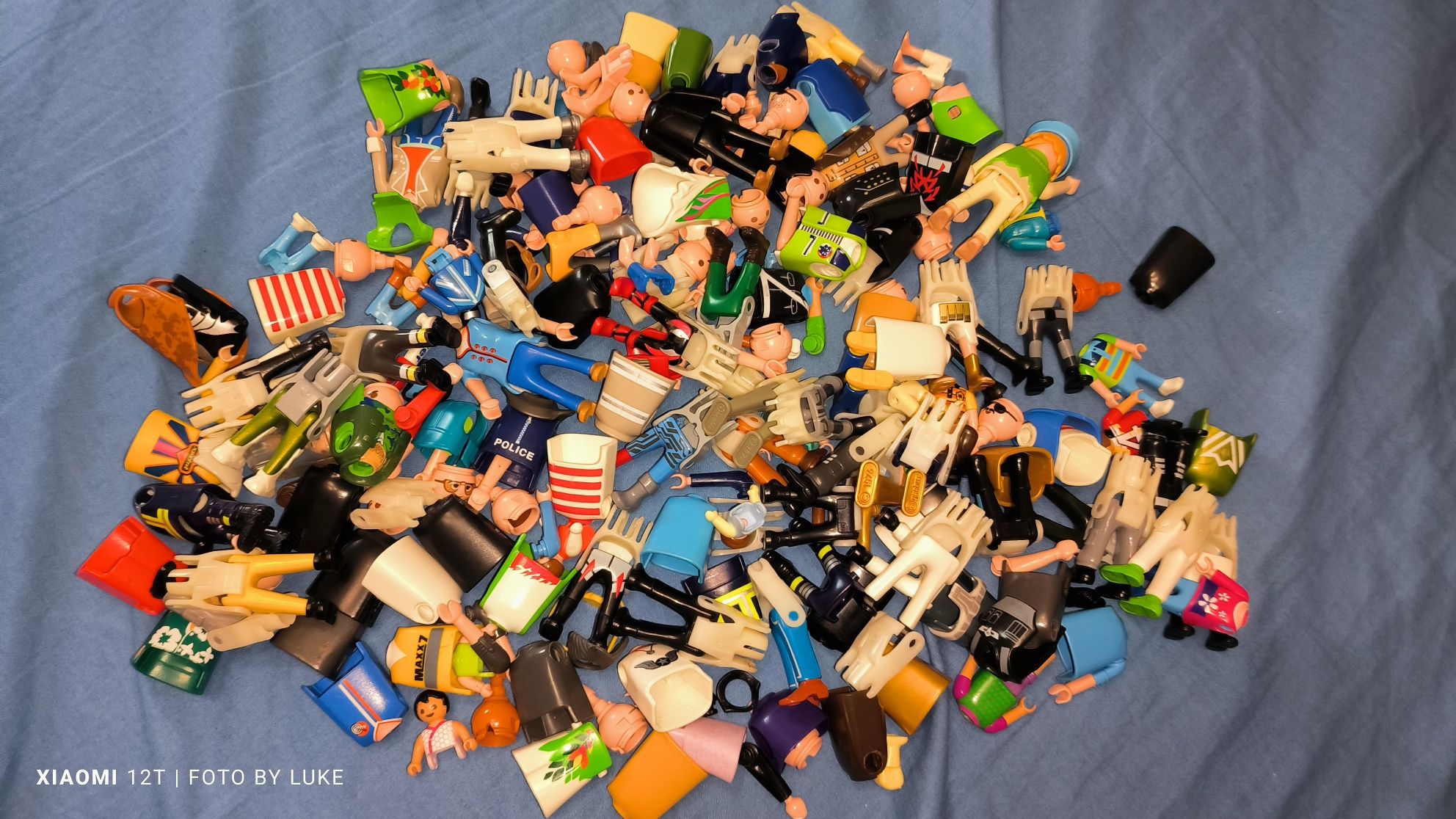 Playmobil elementy ludzików części głowa ręce nogi