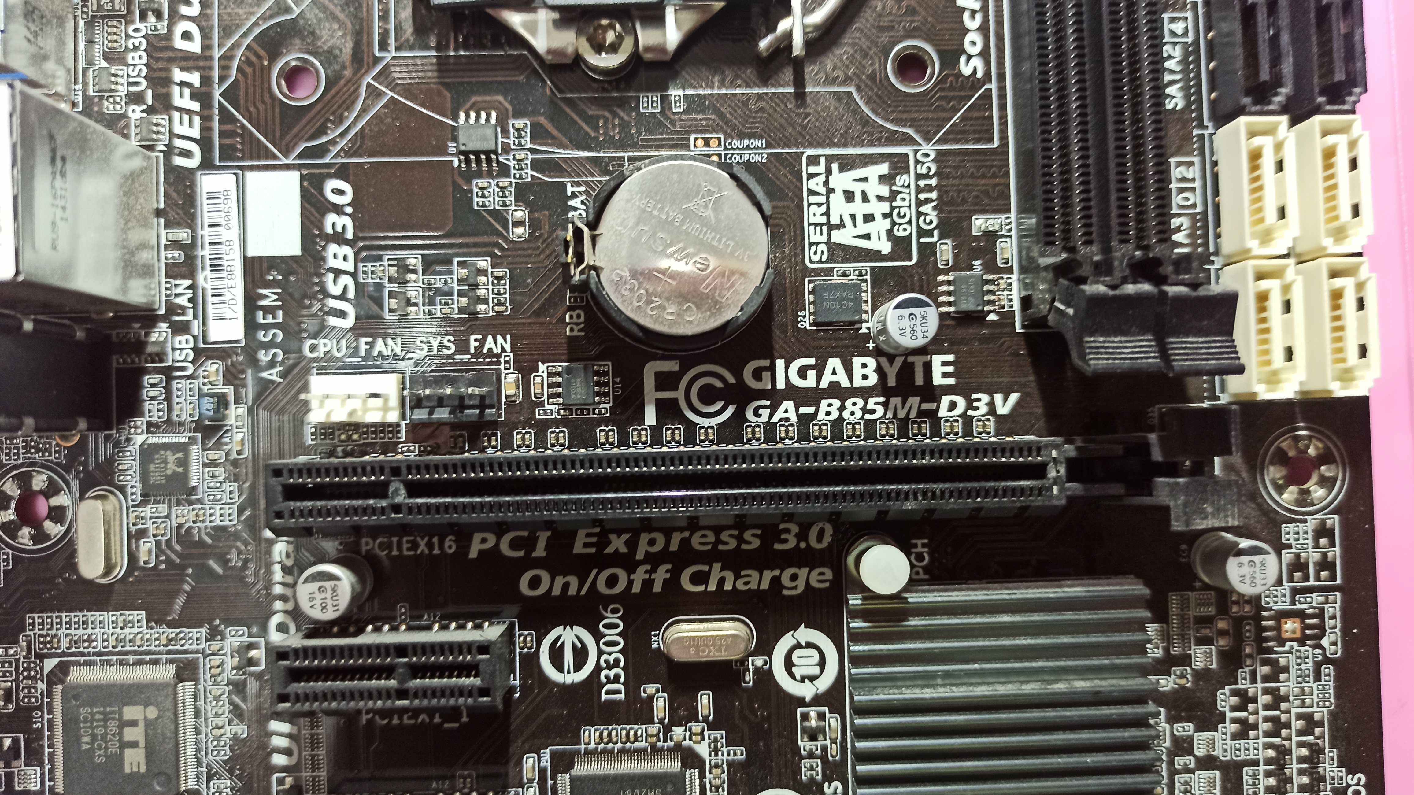 Płyta główna Gigabyte GA-B85M-D3V