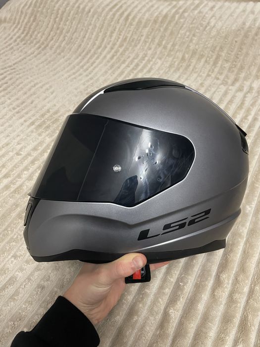 Шолом LS2 rapid silver