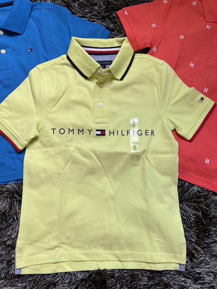 Tommy Hilfiger,bluzka,koszulka,oryginalna,nowa, 6/7 lat, ok 128cm, USA