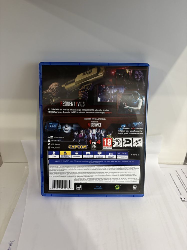 Gra Resident Evil 3 PS4