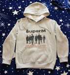 Зимова кофта худі утеплена с корейскою групою SuperM