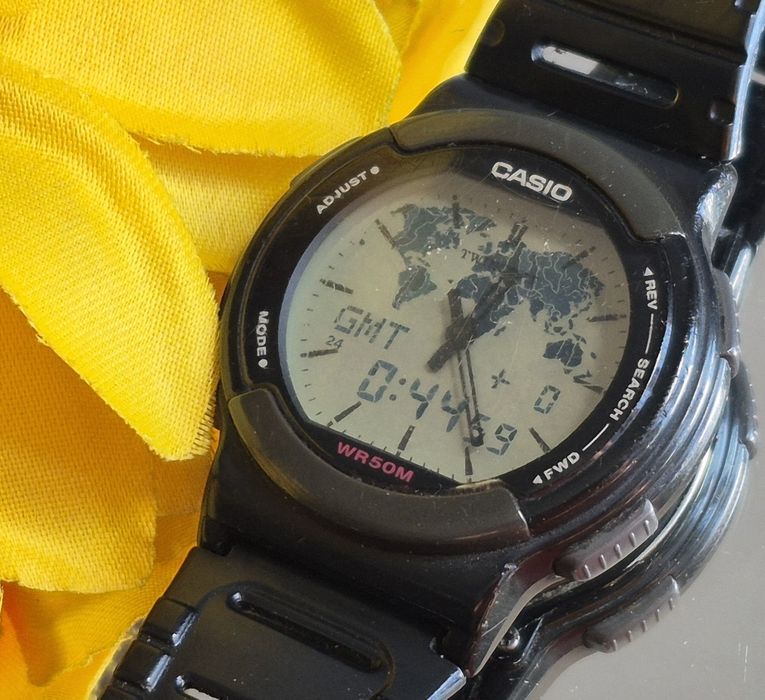 Stary zegarek męski CASIO ABX 53 Sprawny