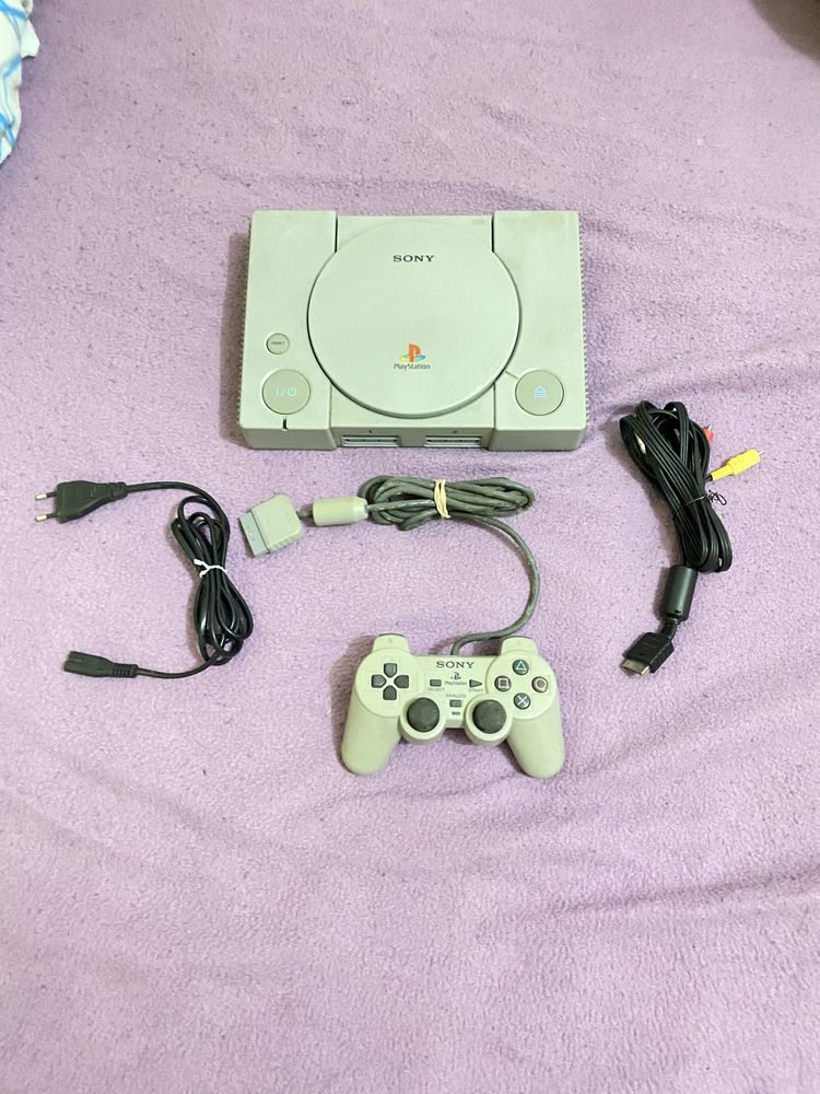 playstation 1 fat como nova