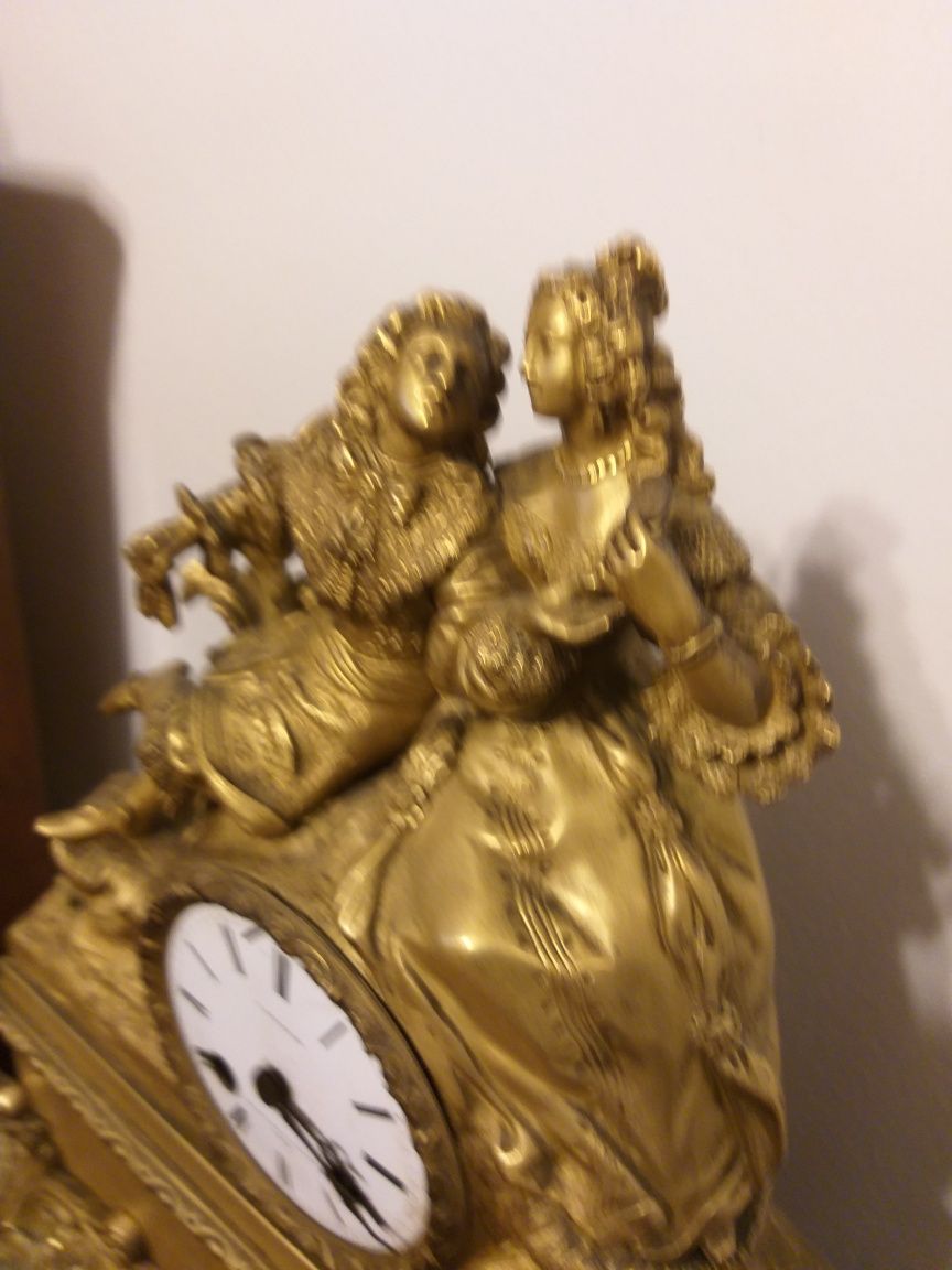 Zegar kominkowy duży